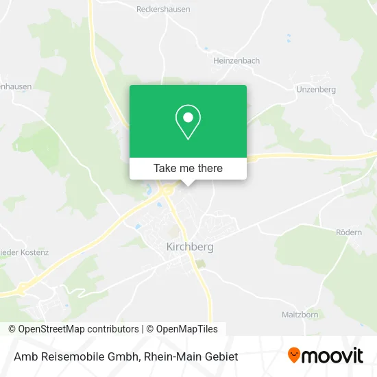 Карта Amb Reisemobile Gmbh