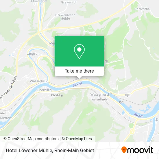 Карта Hotel Löwener Mühle