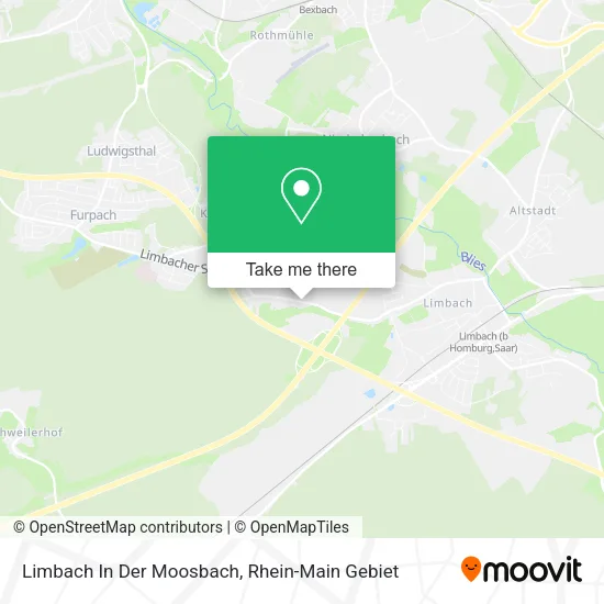 Карта Limbach In Der Moosbach