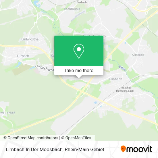 Карта Limbach In Der Moosbach