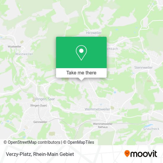 Карта Verzy-Platz