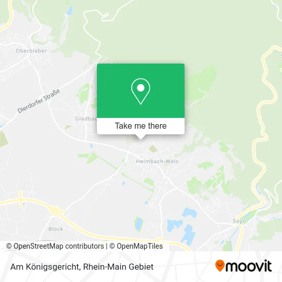 Карта Am Königsgericht