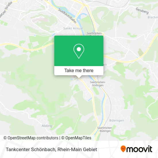 Карта Tankcenter Schönbach