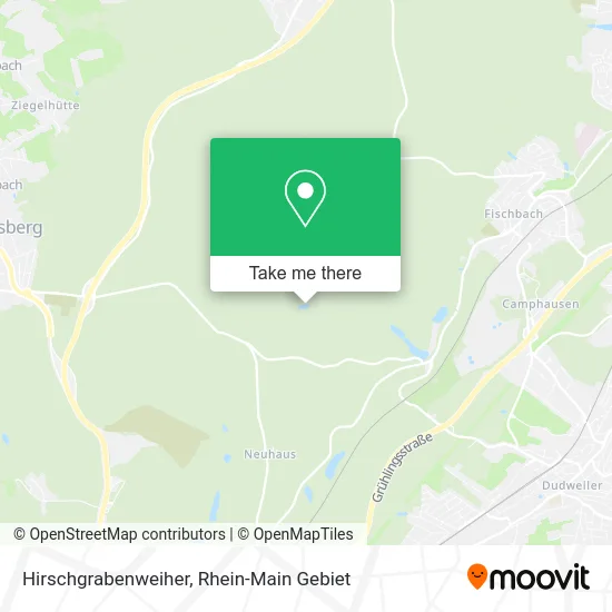 Карта Hirschgrabenweiher