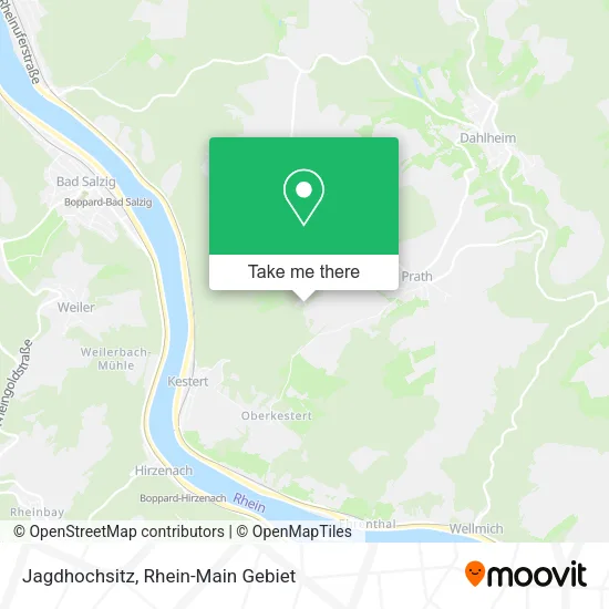 Карта Jagdhochsitz
