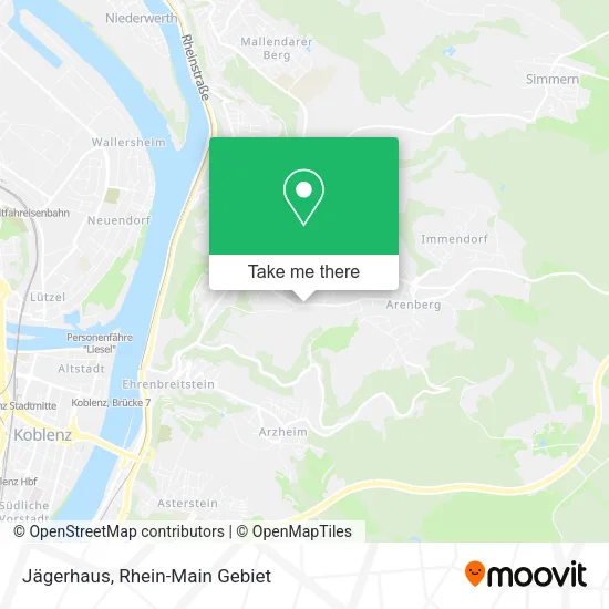 Карта Jägerhaus