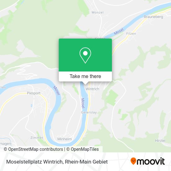 Карта Moselstellplatz Wintrich
