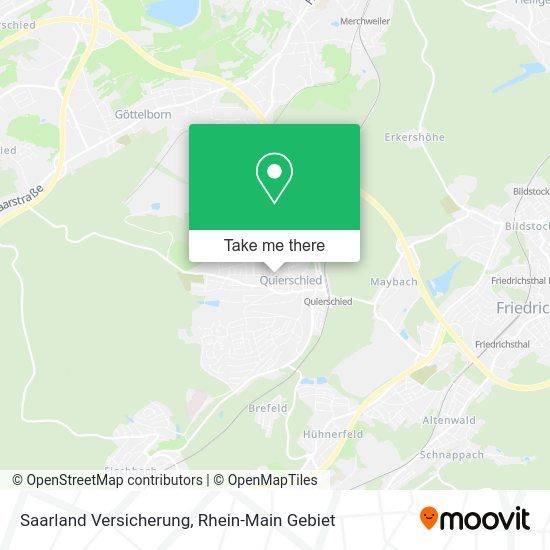 Карта Saarland Versicherung