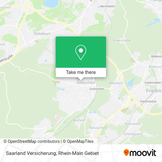 Карта Saarland Versicherung