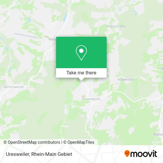 Карта Urexweiler