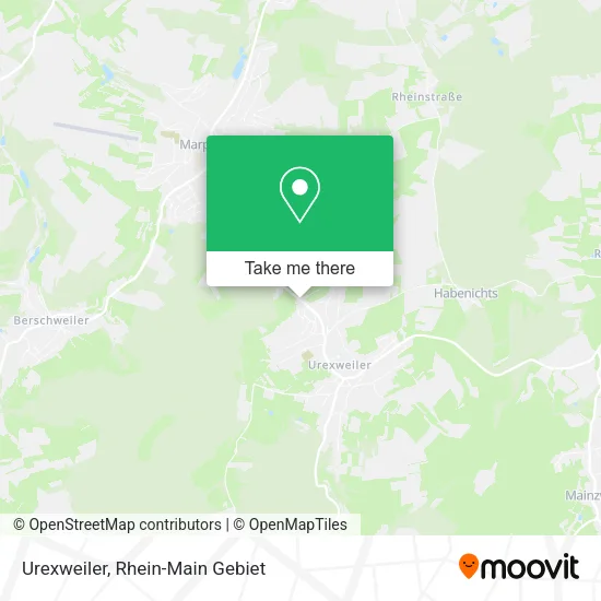 Карта Urexweiler