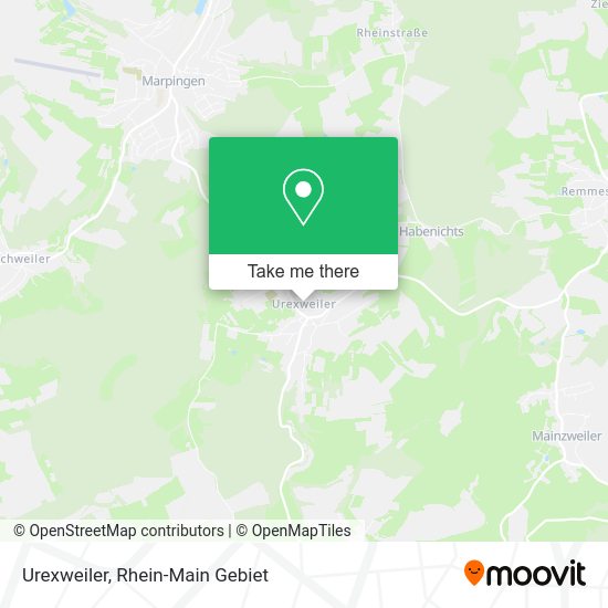 Карта Urexweiler