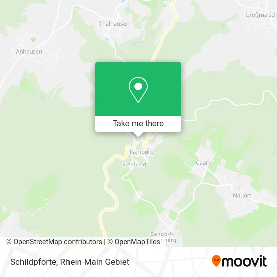 Карта Schildpforte