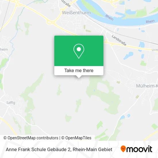 Карта Anne Frank Schule Gebäude 2