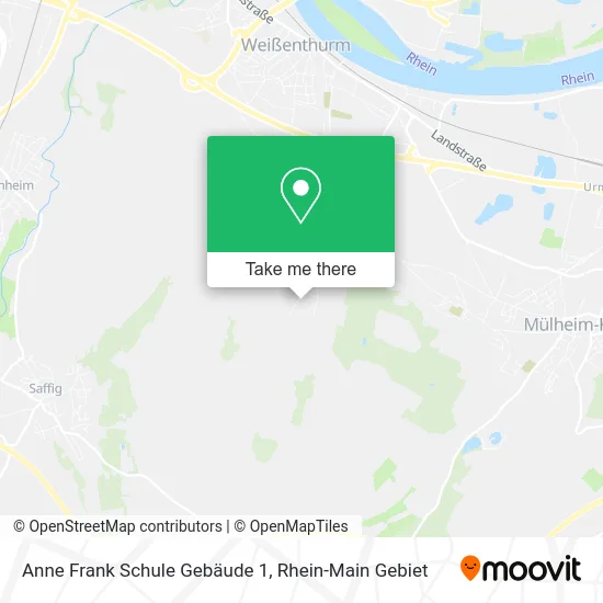 Карта Anne Frank Schule Gebäude 1