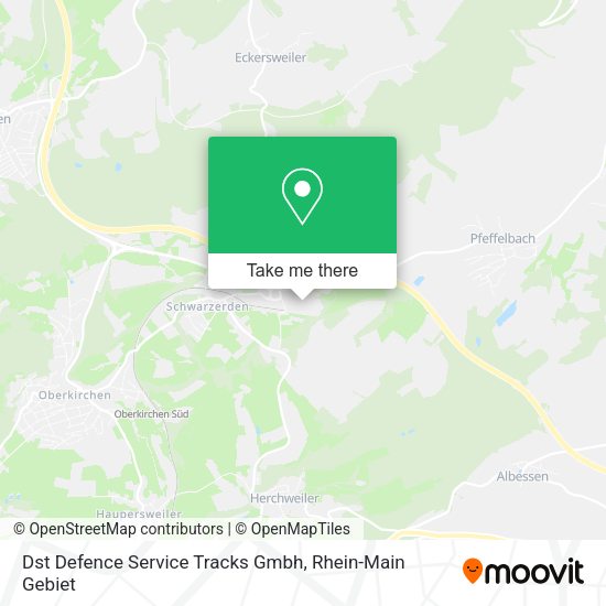 Карта Dst Defence Service Tracks Gmbh