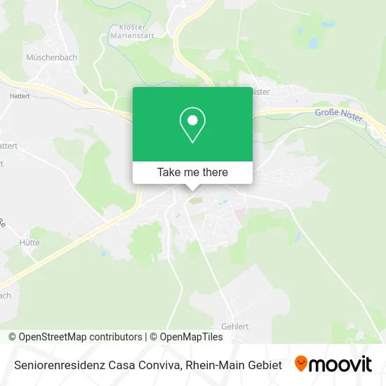 Карта Seniorenresidenz Casa Conviva