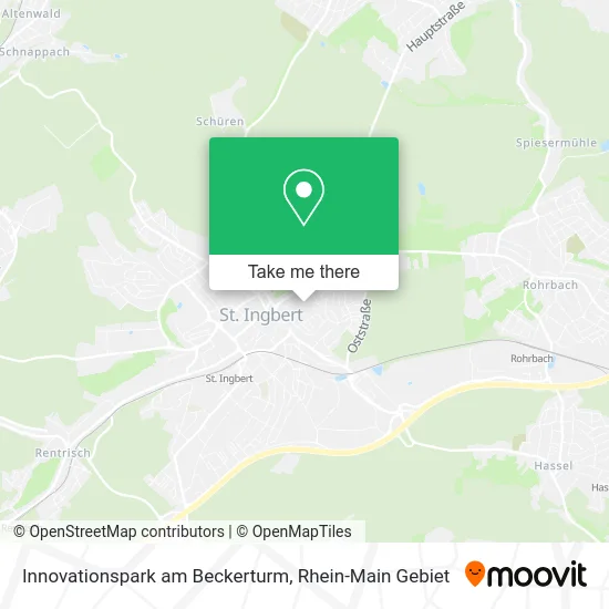 Карта Innovationspark am Beckerturm