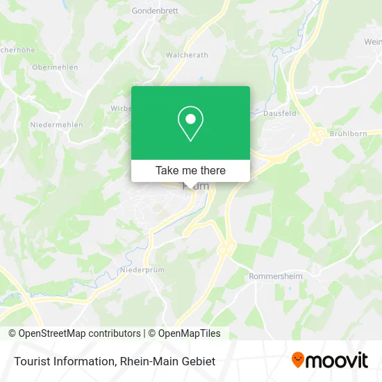 Карта Tourist Information