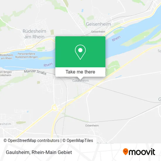 Карта Gaulsheim