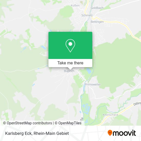 Карта Karlsberg Eck