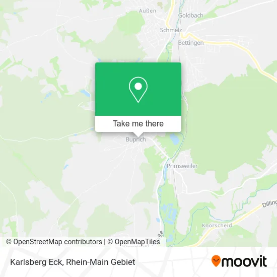 Карта Karlsberg Eck