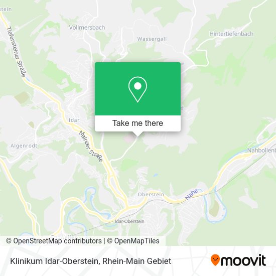 Карта Klinikum Idar-Oberstein