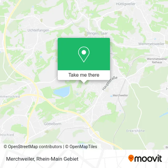Карта Merchweiler