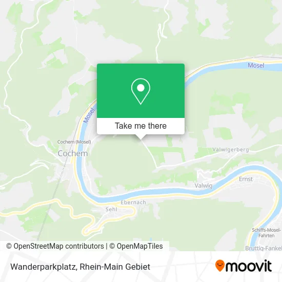 Карта Wanderparkplatz
