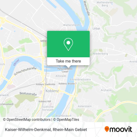 Карта Kaiser-Wilhelm-Denkmal
