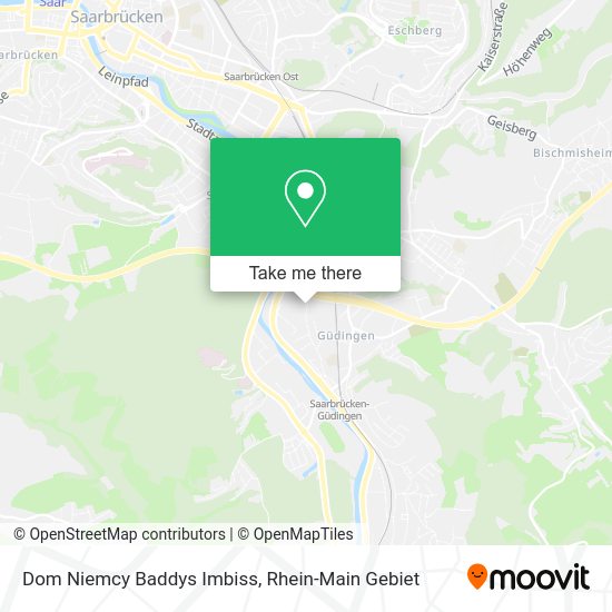 Карта Dom Niemcy Baddys Imbiss