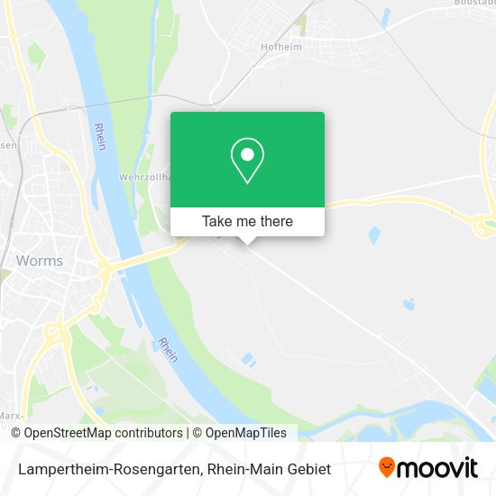 Карта Lampertheim-Rosengarten