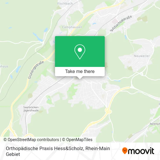 Карта Orthopädische Praxis Hess&Scholz