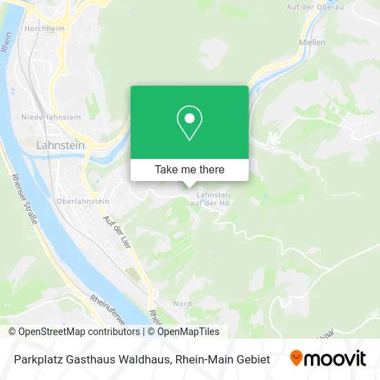 Карта Parkplatz Gasthaus Waldhaus