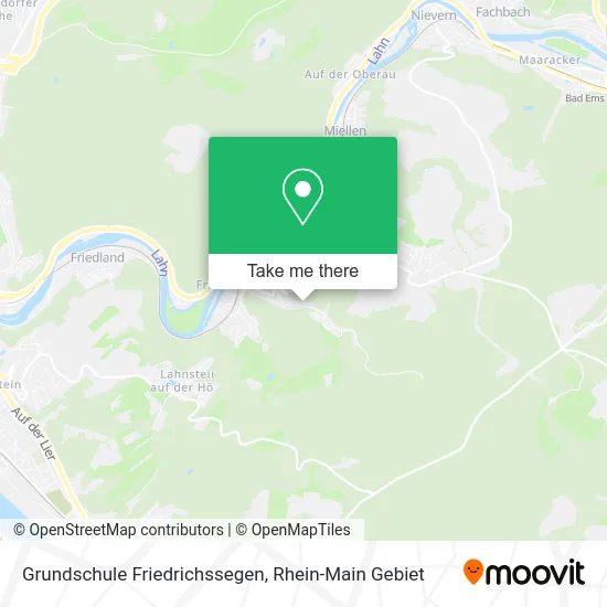 Карта Grundschule Friedrichssegen