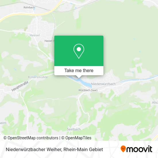 Карта Niederwürzbacher Weiher