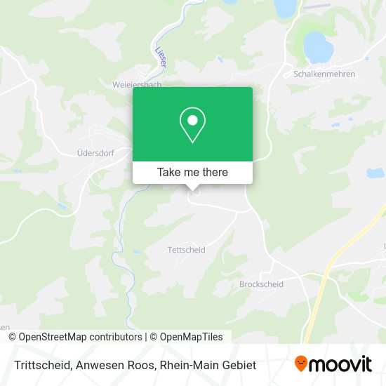 Карта Trittscheid, Anwesen Roos