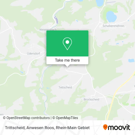 Карта Trittscheid, Anwesen Roos