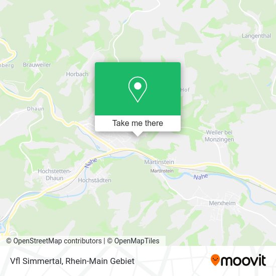 Карта Vfl Simmertal