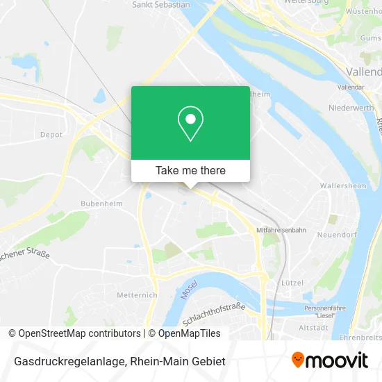 Карта Gasdruckregelanlage