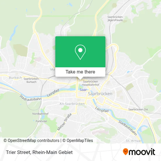 Trierer Straße map