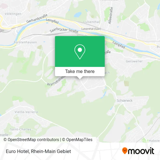Карта Euro Hotel