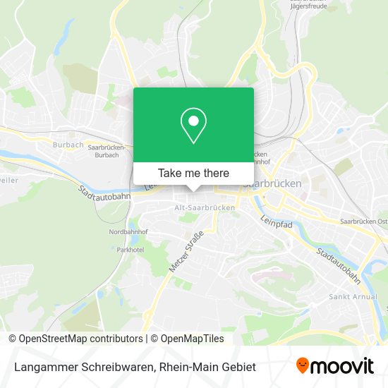 Карта Langammer Schreibwaren