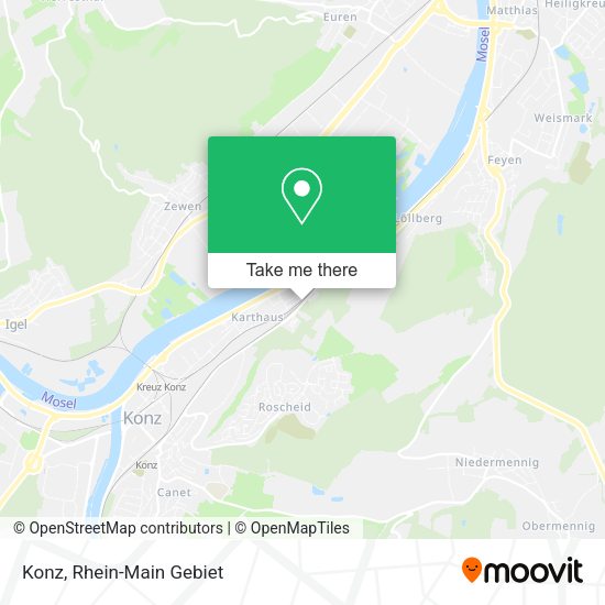 Карта Konz