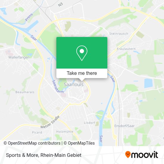 Карта Sports & More