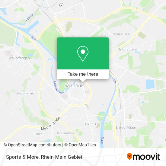 Карта Sports & More