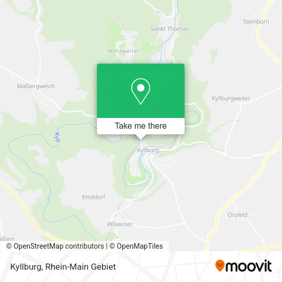 Карта Kyllburg
