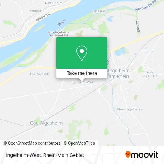 Карта Ingelheim-West