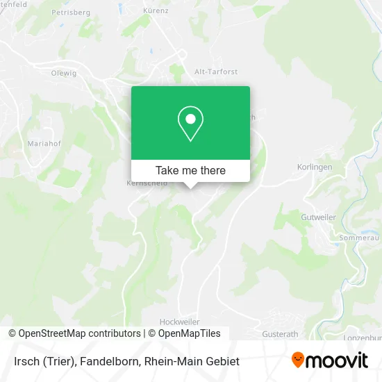 Карта Irsch (Trier), Fandelborn