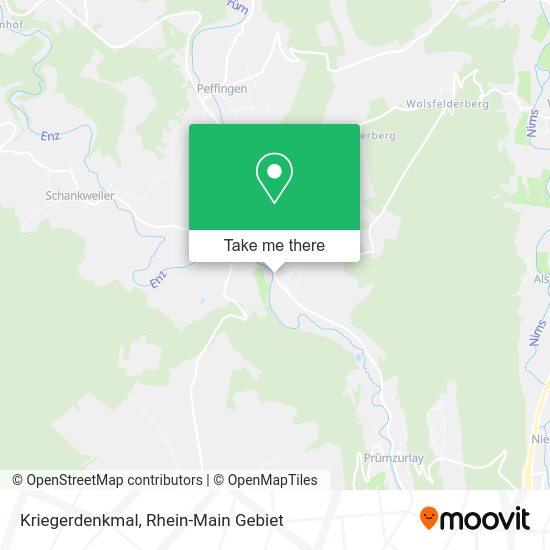 Карта Kriegerdenkmal